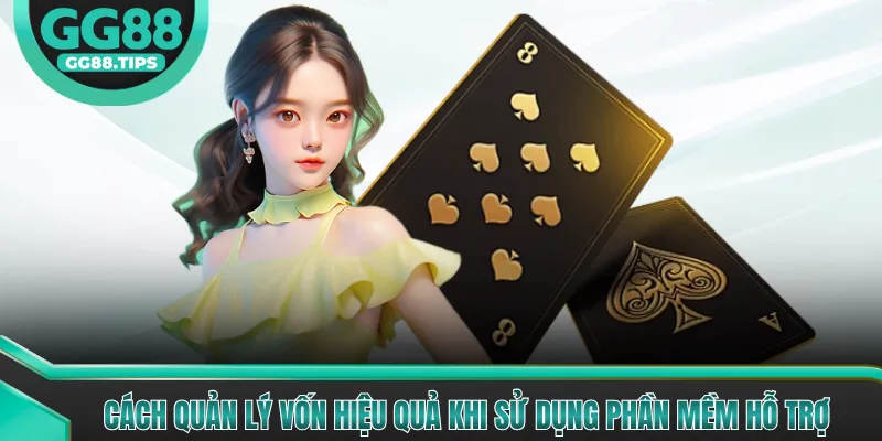 Cách quản lý vốn hiệu quả khi sử dụng phần mềm hỗ trợ