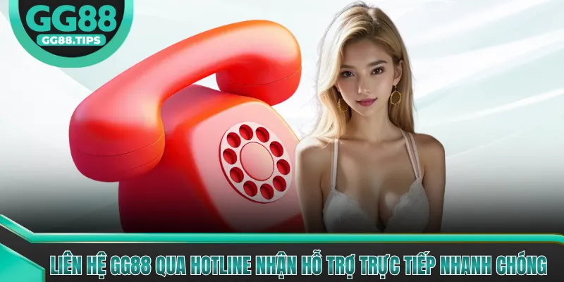 Liên hệ GG88 qua hotline nhận hỗ trợ trực tiếp nhanh chóng