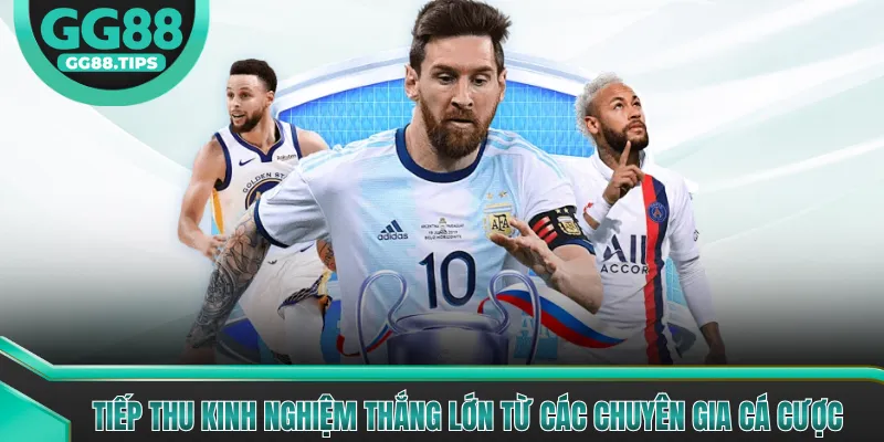 Tiếp thu kinh nghiệm thắng lớn từ các chuyên gia cá cược